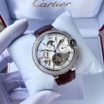 Cartier 316L Steel Automatic Movement 44*12MM Business Men Watch